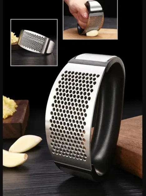 Пресс для чеснока ручной Garlic Press D-1229 нержавейка - Фото 4 Пресс для чеснока ручной Garlic Press D-1229 нержавейка - изображение 4