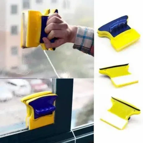 Магнітна щітка для миття вікон із двох боків Glass Wiper - Фото 5 Магнітна щітка для миття вікон із двох боків Glass Wiper - зображення 5