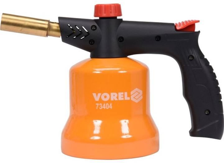 Паяльник газовий Vorel 360 з п'єзо 73404 (5906083039102) - зображення 1