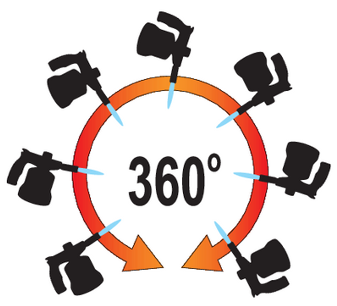 Паяльник газовий Vorel 360 з п'єзо 73404 (5906083039102) - зображення 4