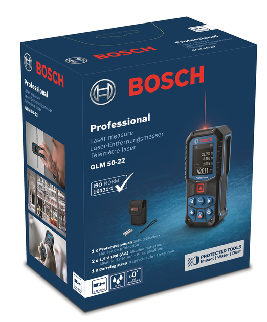 Dalmierz laserowy Bosch GLM 50-22 (4059952518800) - obraz 5