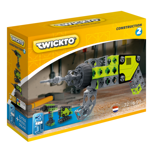 Дитячий конструктор TWICKTO Construction #2 ДРІЛЬ, ПЕРФОРАТОР (15073823) - зображення 2