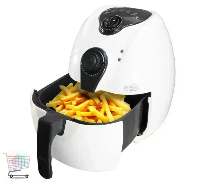Аэро фритюрница Air Fryer DOMOTEC MS-3220 белый - изображение 2
