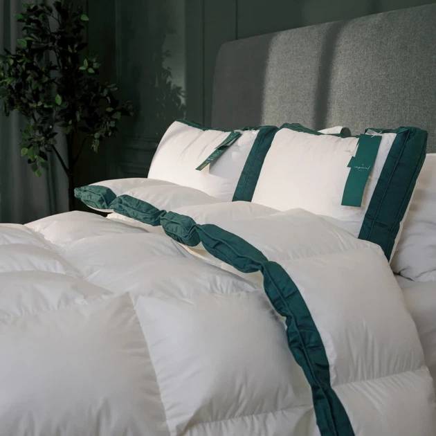 Одеяло пуховое MirSon Imperial Satin Luxe 100% пух Imperial class 140x205 см Зима (2200007177394) - изображение 8