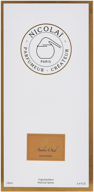 Парфумована вода унісекс Nicolai Parfumeur Createur Amber Oud 100 мл (3581000018310) - зображення 2