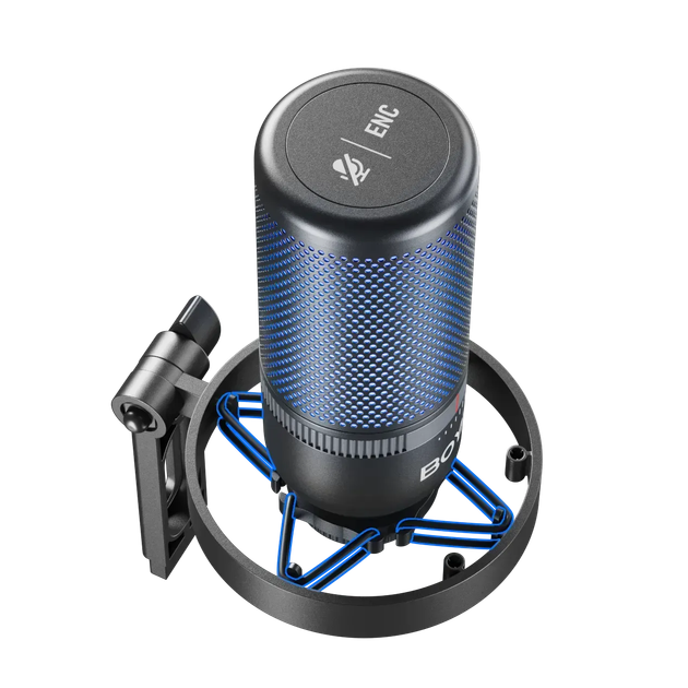 Микрофон BOYA K3 с шумоподавлением и RGB-подсветкой - Фото 4 Микрофон BOYA K3 с шумоподавлением и RGB-подсветкой - изображение 4