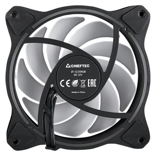 Вентилятор для корпуса 120mm Chieftec ZF-1225RGB PWM - изображение 5