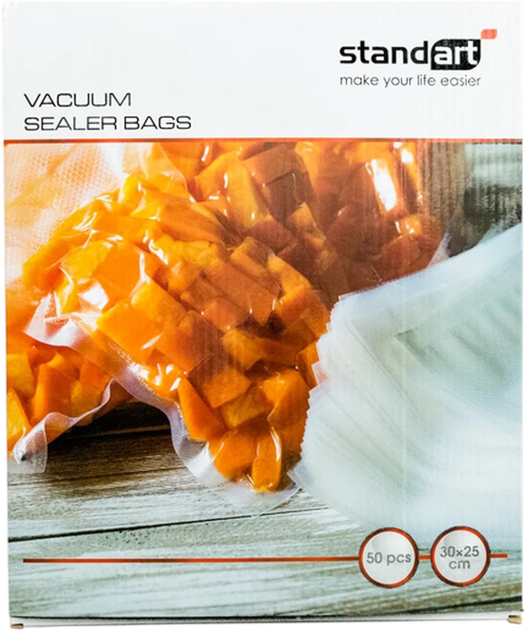 Worki próżniowe Standart BAGS 50pcs 30x25 - obraz 2