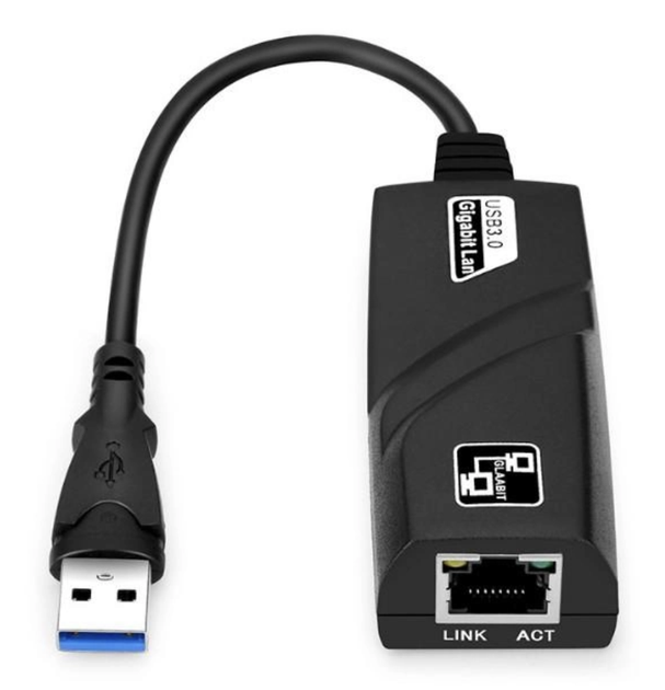 Внешняя сетевая карта USB 3.0 Ethernet RJ45 1 Гбит - изображение 2