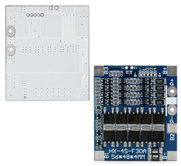 Плата защиты BMS 4s 30А LiFePO4 c балансировкой - изображение 3