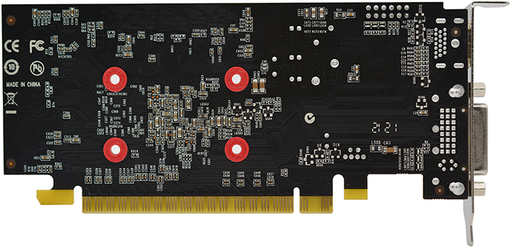 Відеокарта AFOX PCI-Ex GeForce GT 730 2GB GDDR3 (128bit) (700/1333) (VGA, DVI, HDMI) (AF730-2048D3L3-V2) - зображення 3