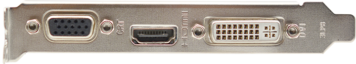 Відеокарта AFOX PCI-Ex GeForce GT 730 2GB GDDR3 (128bit) (700/1333) (VGA, DVI, HDMI) (AF730-2048D3L3-V2) - зображення 4