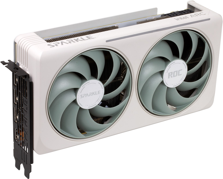 Відеокарта Sparkle PCI-Ex Intel Arc B580 ROC Luna OC Ultra 12GB GDDR6 (192bit) (2800/19000) (HDMI, 3 x DisplayPort) (SB580RW-12GOC) - зображення 2