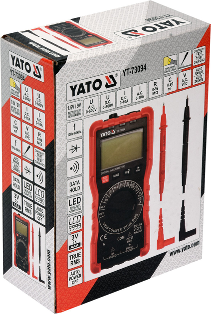 Miernik cyfrowy YATO YT-73094 - obraz 4