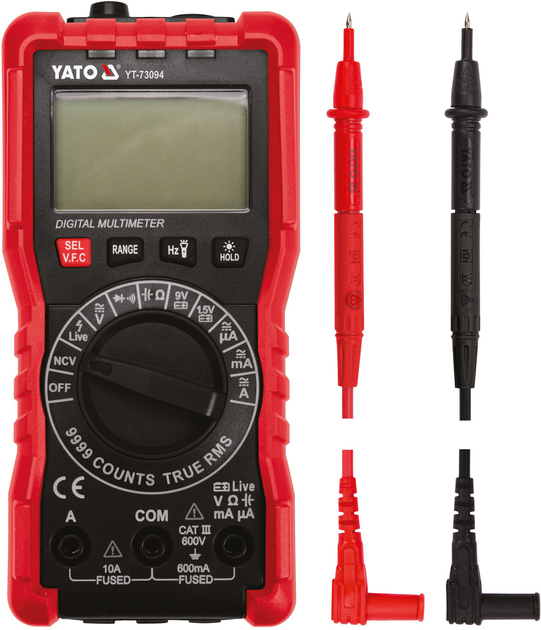 Miernik cyfrowy YATO YT-73094 - obraz 3