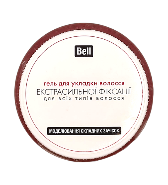 Гель "BELL" для формування зачіски екстрасильної фіксації " 150 мл. 1215 - изображение 2