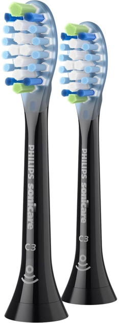 Nasadki do szczoteczki do zębów Philips Sonicare Premium Plaque Defence HX9042/88 2 szt - obraz 2