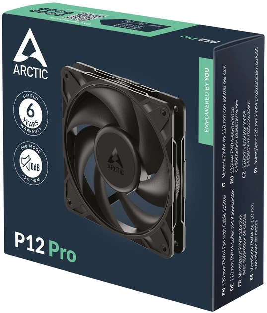 Вентилятор Arctic P12 Pro (ACFAN00305A) - зображення 6