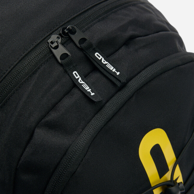 Plecak sportowy 25l HEAD HBK048-B11 Czarny (4255608703952) - obraz 3