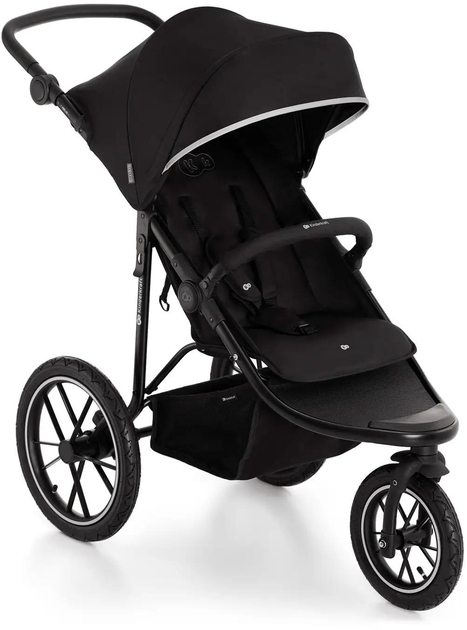 Wózek spacerowy KinderKraft Helsi 2 Black (KSHELS02BLK0000) (5902533926046) - obraz 3