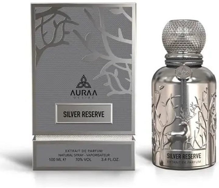 Perfumy unisex Auraa Desire Silver Reserve 100 ml (6290360832098) - obraz 2