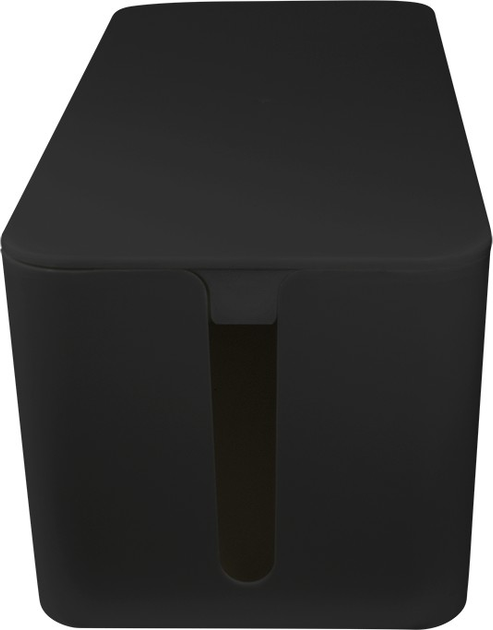 Organizer kabli Logilink Cable Box Big Black (KAB0062) - obraz 2