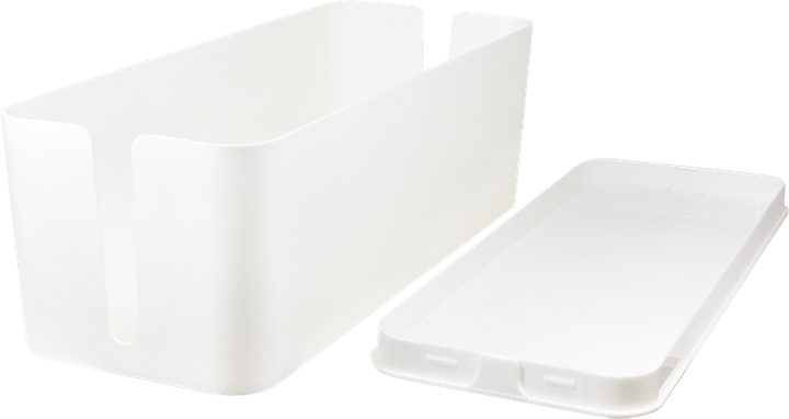 Organizer kabli Logilink Cable Box Big White (KAB0063) - obraz 3
