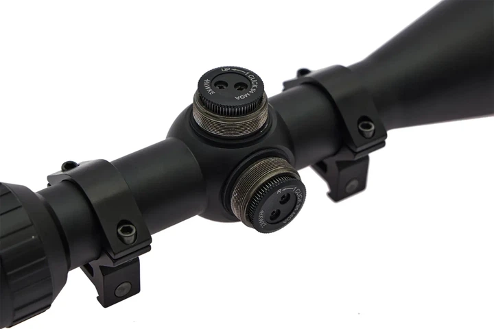 Оптический прицел Hawke Fast Mount 3-9x40 AO сетка Mil Dot. Кольца на Ласточкин хвост - Фото 8 Оптический прицел Hawke Fast Mount 3-9x40 AO сетка Mil Dot. Кольца на Ласточкин хвост - изображение 8