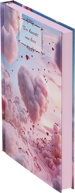 Ежедневник недатированный полиграфический Buromax Romantic А5 336 страниц Голубой (BM.20400-14) - изображение 4