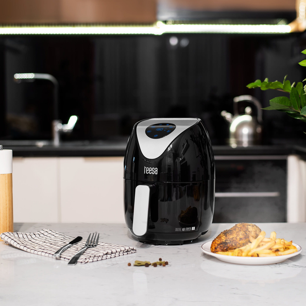 Фритюрниця Teesa Digital Air Fryer Чорна (TSA8053) - зображення 9