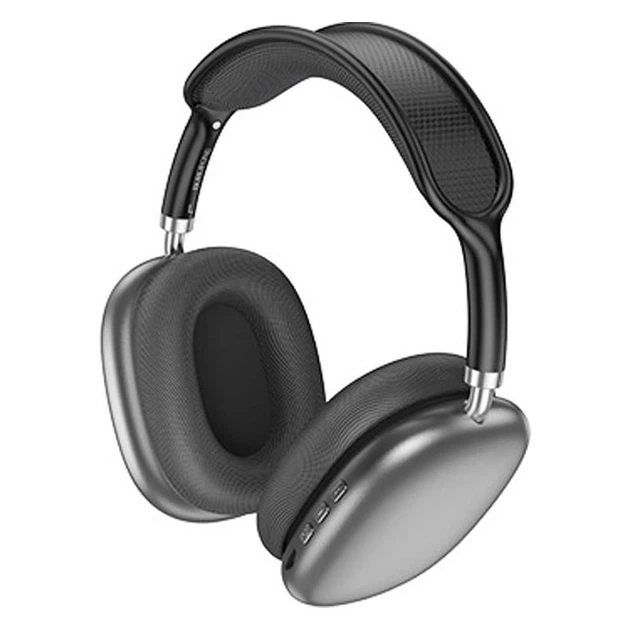 Беспроводные Bluetooth наушники с микрофоном Borofone BO22 BT5.3. 400mAh, AUX, до 12 часов работы, TF-карта памяти Black - изображение 2