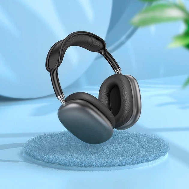 Беспроводные Bluetooth наушники с микрофоном Borofone BO22 BT5.3. 400mAh, AUX, до 12 часов работы, TF-карта памяти Black - изображение 3