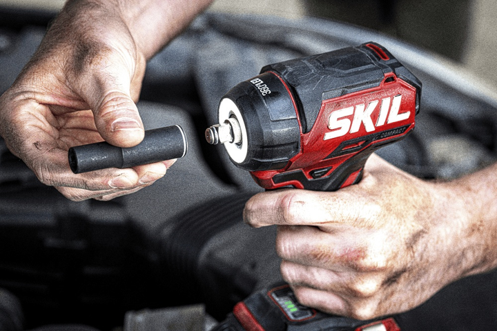 Акумуляторний безщітковий ударний гайковерт Skil Compact BRUSHLESS 3265 CA (4894863200167) - зображення 6
