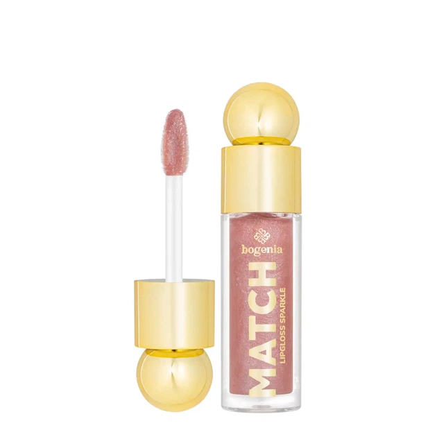 Блеск для губ Bogenia Match Lipgloss Sparkle BG712, 004 Розово-лиловый, 4.6 мл - Фото 2 Блеск для губ Bogenia Match Lipgloss Sparkle BG712, 004 Розово-лиловый, 4.6 мл - изображение 2