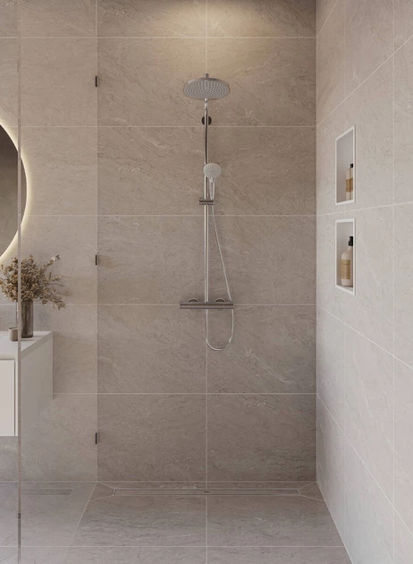 Монтажный комплект для стандартной/плоской установки Hansgrohe RainDrain Allround 90 см 56188800 - изображение 8