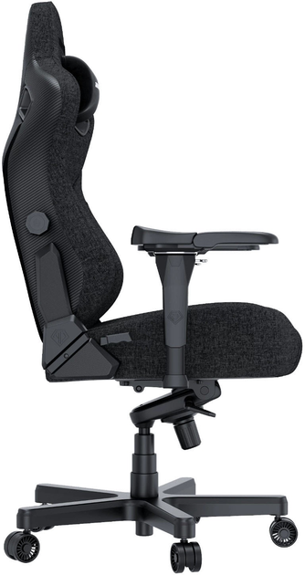 Fotel gamingowy Anda Seat Kaiser 3 Pro Size XL Fabric Dark Gray (6977890865658) - obraz 7
