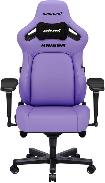 Fotel gamingowy Anda Seat Kaiser 4 L Purple (6972417138963) - obraz 1