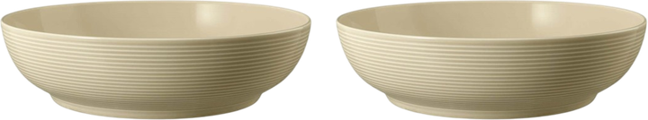 Набір мисок Seltmann Weiden Beat Color Glaze бежевий 25 см 2 шт (ZES4052212109367) - зображення 1