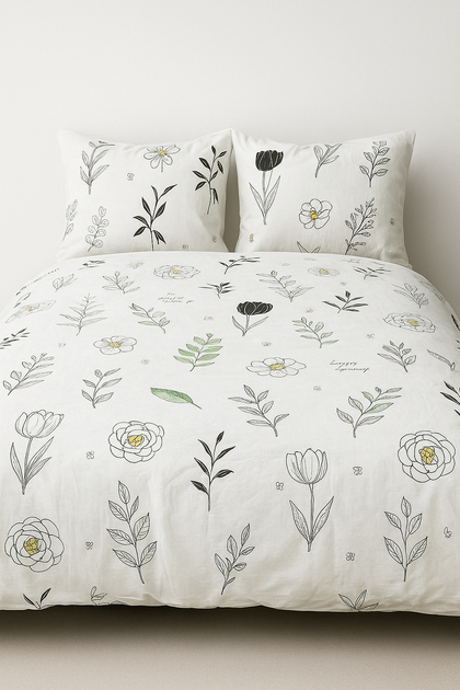 Комплект постельного белья Ecotton полуторный 147x210 см 24303 сатин (24798_00000) - изображение 2