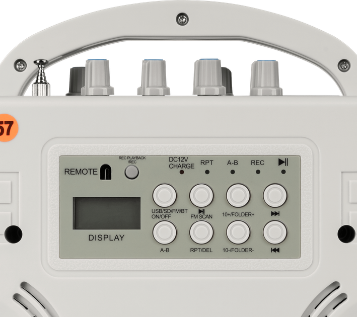 Мікрофон Rebel SH222UBT з підсилювачем (5901890104289) - зображення 4