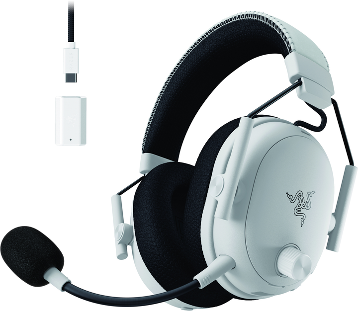 Słuchawki Razer Blackshark V3 Pro Wireless White (RZ04-05400200-R3M1) - obraz 2