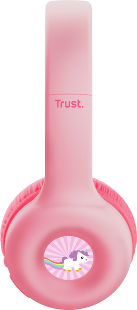 Słuchawki Trust Nouna Kids Wireless Pink (TR25274) - obraz 4