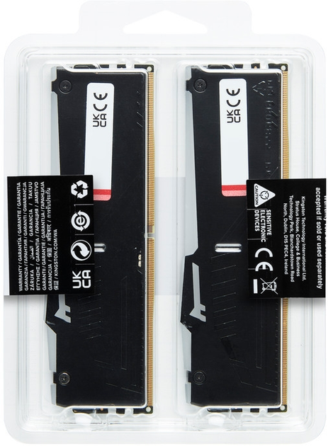 Оперативна пам'ять Kingston Fury DDR5-5600 65536MB PC5-44800 (Kit of 2x32768) Beast RGB 1Rx8 Black (KF556C36BBE2AK2-64) - зображення 7
