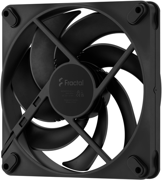 Вентилятор Fractal Design Momentum 14 Black (FD-F-MO1-1401) - зображення 5