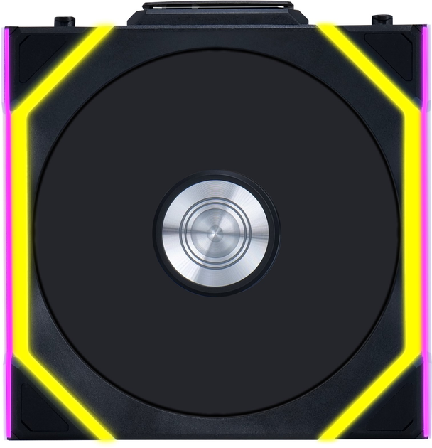 Wentylator Lian Li Uni Fan SL Wireless 120-1 Black (G99.12SL1W1B.00) - obraz 1