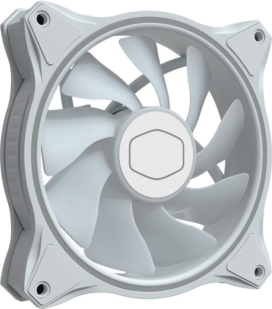 Набір вентиляторів Cooler Master MasterFan MF120 Halo 3in1 White Edition (MFL-B2DW-183PA-R1) - зображення 7