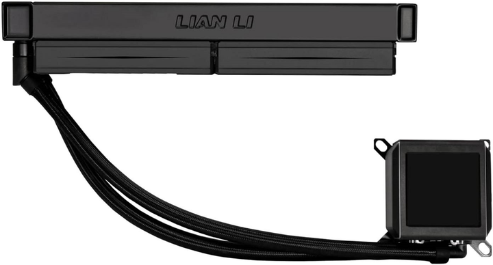 Chłodzenie wodne Lian Li Galahad II LCD 280 Black (G89.GA2ALCD28B.00) - obraz 3