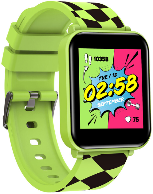 Smartwatch dziecięcy Canyon Joyce KW-43 DUAL BT Music Green (CNE-KW43YB) - obraz 2