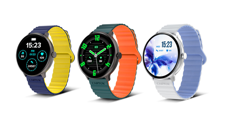 Смарт-годинник Canyon Jacky SW-69 Green Orange (CNS-SW69BG) - зображення 8