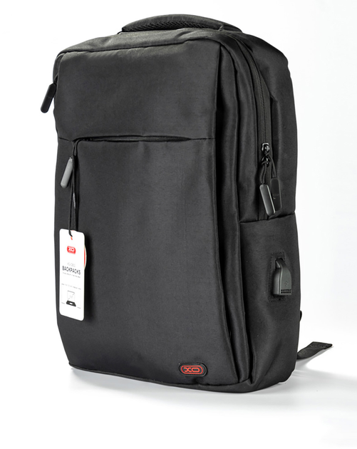 Plecak na laptopa XO CBO2-15 15.6" Black (CB02-15.black) - obraz 2